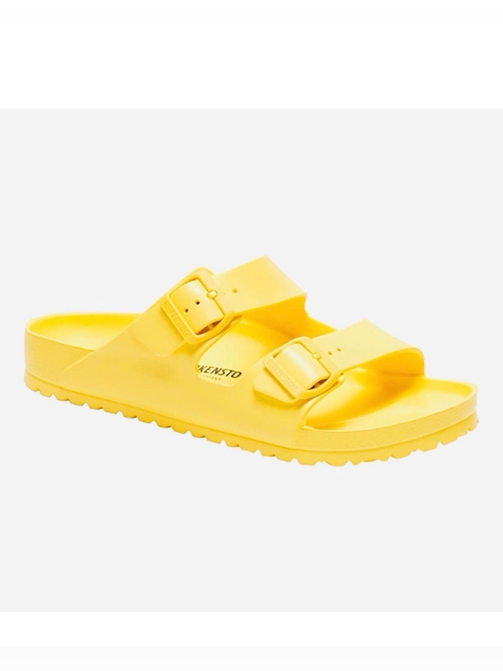 Birkenstock Arizona Eva Unisex Rubber Vibrant Yellow Sandals  Size 44 NEW